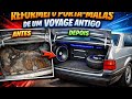 Reformando assoalho do porta-malas do Voyage antigo