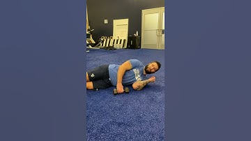 Side Lying SA DB External Rotation