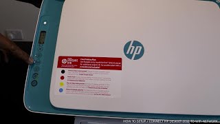 How To Set Up /Connect HP Deskjet To WIFI Network
