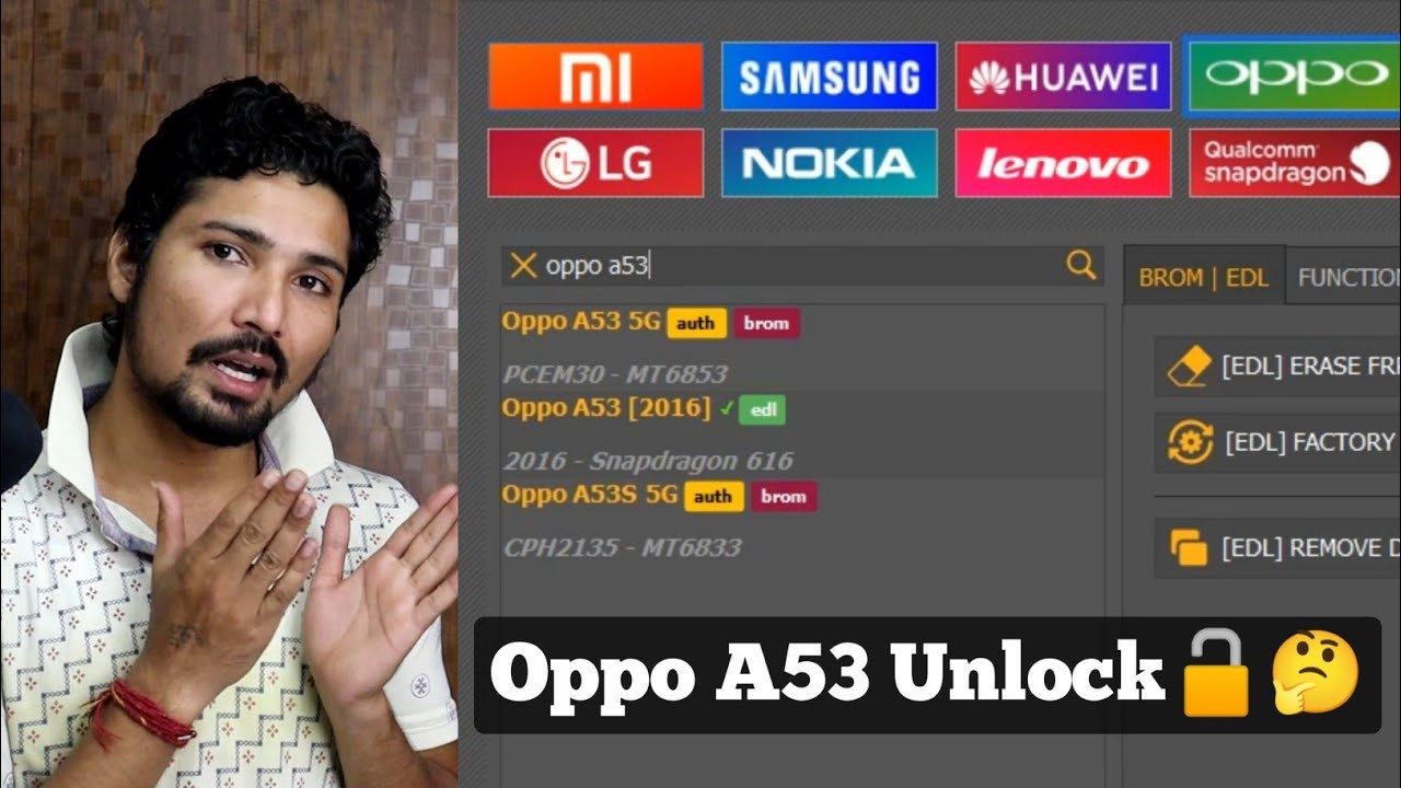 Oppo A53 Unlock 🔓🤔