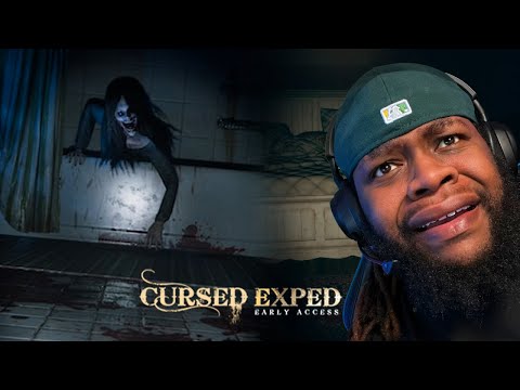 A Old Head Ghost is Trying to Kill Us! ... How She Look Tho | Cursed Exped Horror Game| RiO