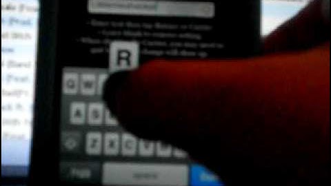 How To: Get Your Name At The Top of Your iPod Touch