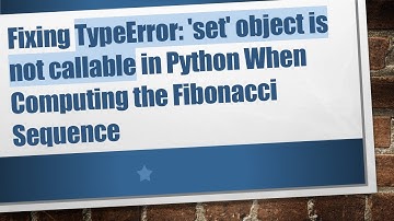 Fixing TypeError: 