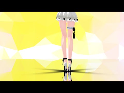 Ghost TDA Haku 纯白小包裙【MMD 1080P 60FPS】