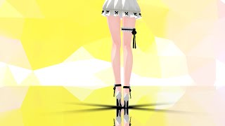 Ghost TDA Haku 纯白小包裙【MMD 1080P 60FPS】