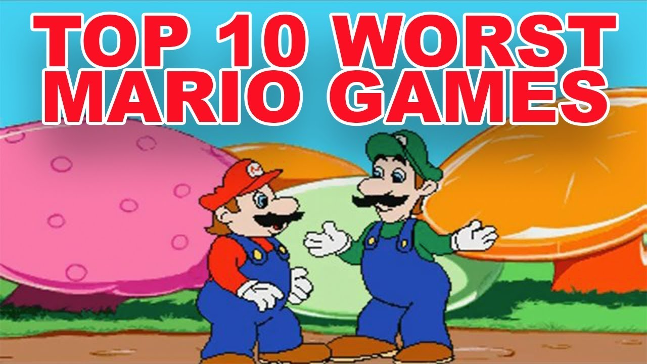 Top 10 WORST Super Mario Games 