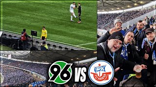 ENDLICH WIEDER JUBELN + VAR GLÜCK STADIONVLOG: Hannover - Rostock | 6000 Hansa Fans | Stadion Vlog