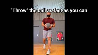 Split Stance Rotational Fake Throw