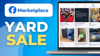 How to Sell On Facebook Marketplace Yard Sale Pages | Step-by-Step | Minimalism Series
