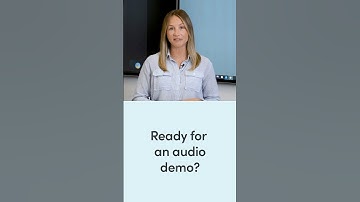 An online demo is the easiest way to experience Nureva audio