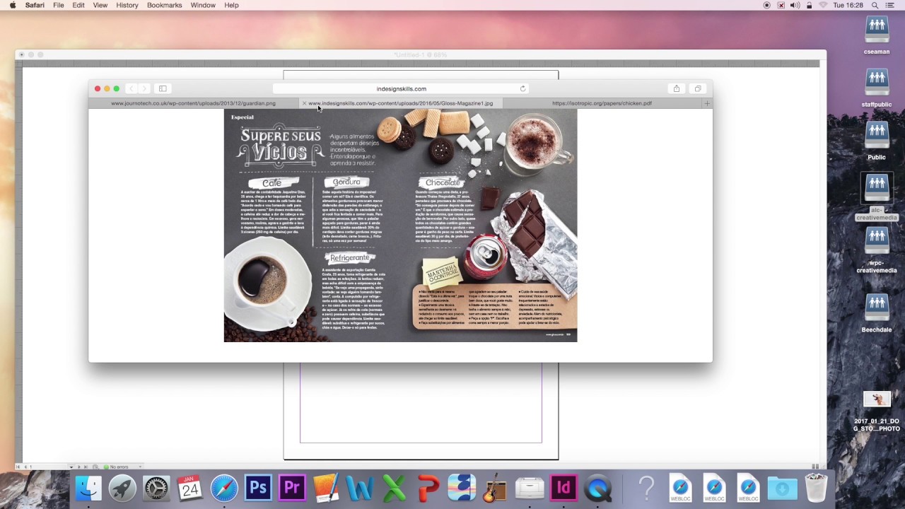 Indesign Magazine Layout Tutorial Part 1 Youtube