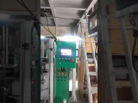 VFFS Multi Head Weigh Filler Machine with quad seal pouch