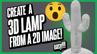 Convert Image to 3D Lamp in Minutes with THIS Free Tool