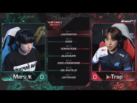 Maru vs Trap - 2021 GSL Season 1 - Map 7