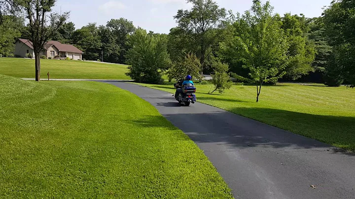 Brayden Allen Clem on the motor cycle