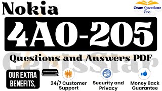 4A0-205 Questions and Answers PDF | Nokia Optical Networking Fundamentals Exam