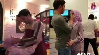 Sweet Fatah Amin Lepas Rindu 'Cium&Peluk Isterinya Fazura Yang Telah Lama Tidak Bersama!