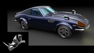 Surfacing a Datsun 240Z with Rhino 3D from Rhino 3D Tutorials (  details below for the tutorial )