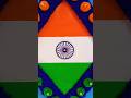 🥰 Wool Craft Ideas Wall Hanging 🇮🇳 Tricolour Colour Craft Idea #shorts #trending #viral