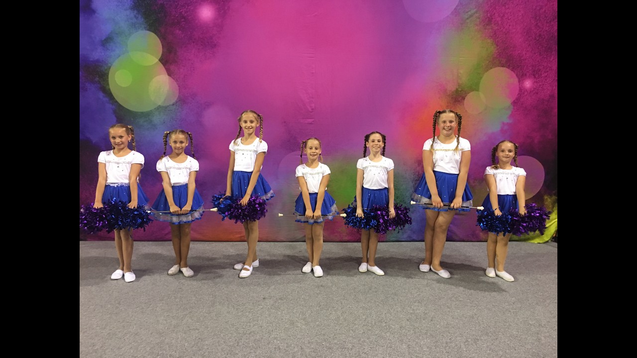 Virovitičke mažoretkinje EP 2018 Kadeti mini štap