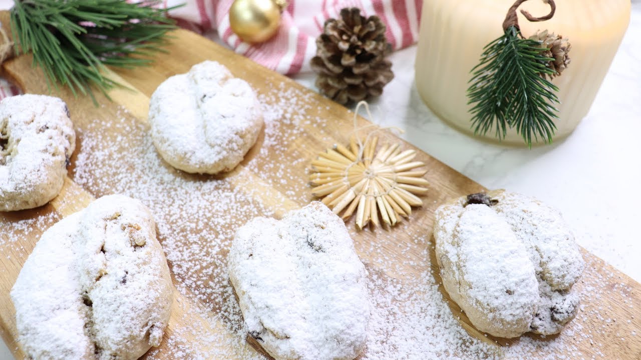 Authentic German Christmas Stollen - Moist & Tender Stollen Bites | German Recipes by All Tastes German