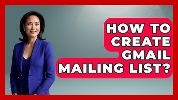 How To Create Gmail Mailing List? - TheEmailToolbox.com