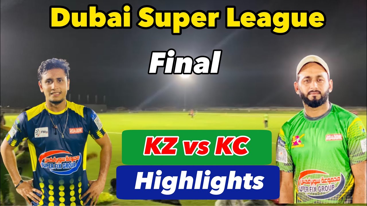 Dubai Super League Final | Khuram Chakwal Vs Karnal Zahid | Big Takra