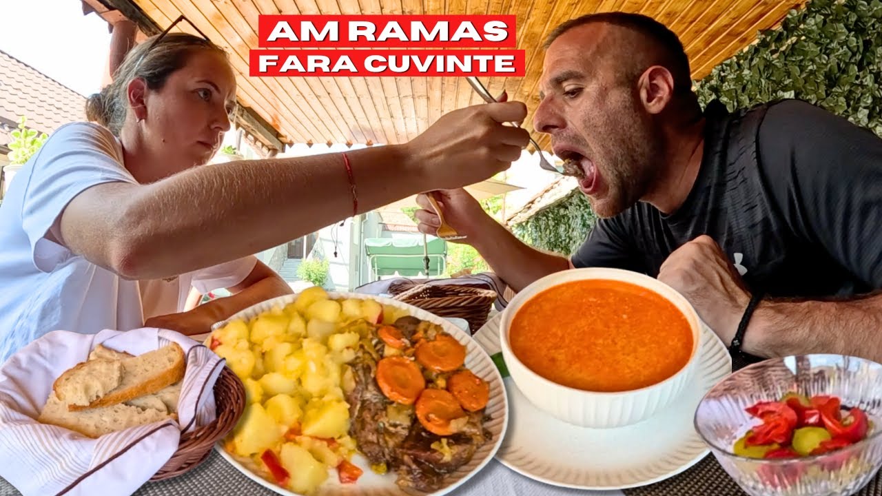 MANCAM la o FAMILIE de MAGHIARI din ROMANIA - SOCANT ce ne-au pus in FARFURIE