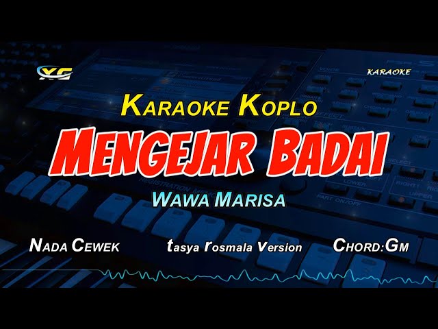 MENGEJAR BADAI KARAOKE KOPLO NADA CEWEK - WAWA MARISA class=