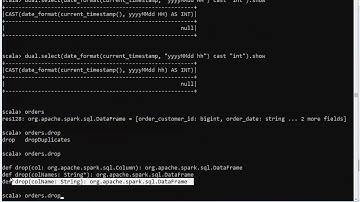 Data Frame Operations - Select Clause and Functions - Dropping Columns from Data Frame