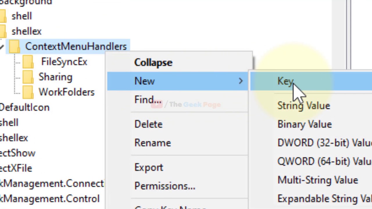 สร้าง new folder ไม่ได้ windows 8 2022 Update Right click new folder missing , Can't create new folder in windows 10