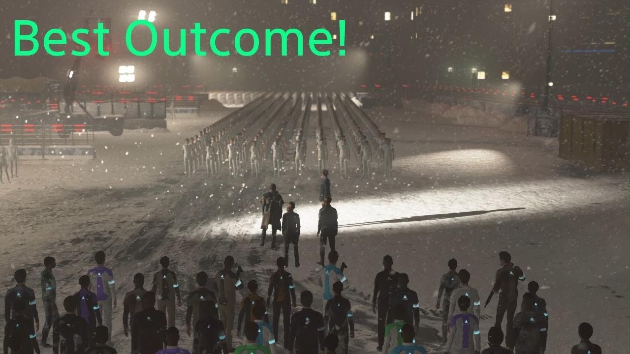 The Best Outcome in Detroit: Become Human - Markus's Revolution