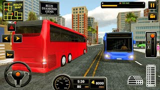 Coach Bus 2018: City Bus Driving Simulator Game | Android iOS Gameplay | 4k screenshot 4