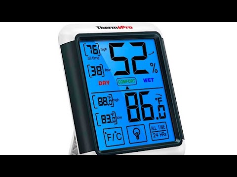 ThermoPro TP49 Digital Hygrometer Indoor Thermometer TP55 Digital Hygrometer Indoor Thermometer 