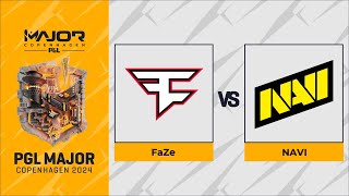 FaZe проти NAVI | Мапа 1 Ancient | PGL CS2 MAJOR COPENHAGEN 2024 - Grand Final