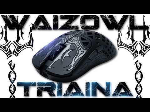 マウスの動きが手に取る様に分かるゲーミングマウス WAIZOWL TRIAINA