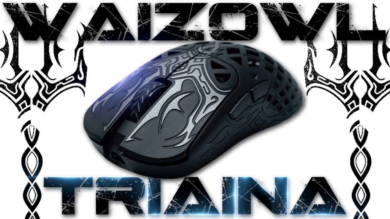 マウスの動きが手に取る様に分かるゲーミングマウス WAIZOWL TRIAINA