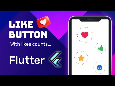 Like Button With Count |  Like Button Flutter Tutorial | Web Tech