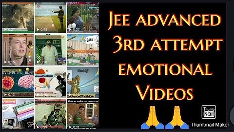 jee advanced 3rd attempt increase for 2022 || justice for student extra attempt emotion video