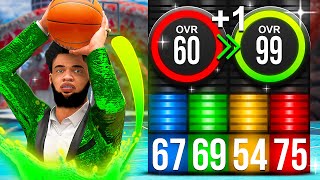 NBA 2K24 But Every GREEN is +1 OVERALL...