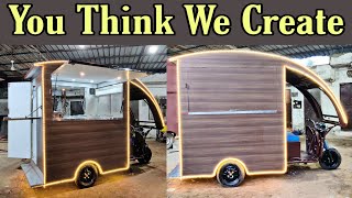 E Food Shop On E Rickshaw || Any Business Possible in E Shop You Think We Create