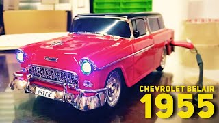 WSTER WS-1955BT Chevrolet Belair 1955 Model Bluetooth Hoparlör Fm Radyo #bayindirelektronik