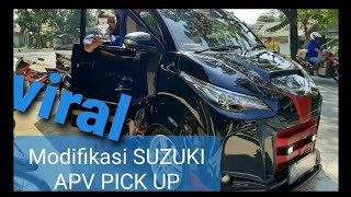 Modifikasi SUZUKI APV PICK UP..! Dan akan di jual 🤑