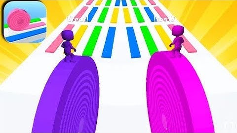 Layers Roll Gameplay All Levels iOS,Android Mobile Game Walkthrough New Update Pro Mix Level OLRAYZ