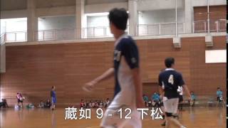 全日本マスターズハンドボール大会 2014 　蔵前如水会vs下松アダルツ (後半)