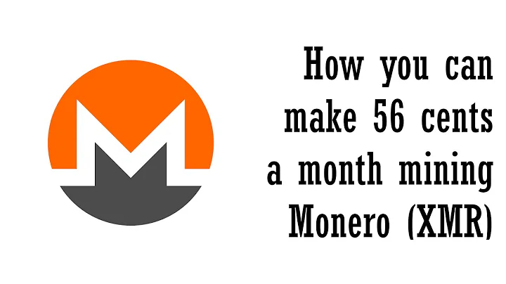 How you can make 56 cents a month mining Monero (XMR)