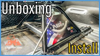 Pullrite Superlite 2400 UNBOXING and INSTALL Fifth Wheel to Gooseneck