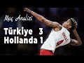 Türkiye 3 - Hollanda 1 VNL Maç Analizi (ve İtalya maçı)