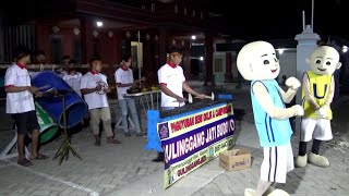 Badut Lucu PRAHU LAYAR Goyang Upin & Ipin (Musik Video Gamelan Jawa) Oklik Terbaru