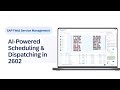 AI-Powered Scheduling and Dispatching in SAP Field Service Management 2602 | Demo